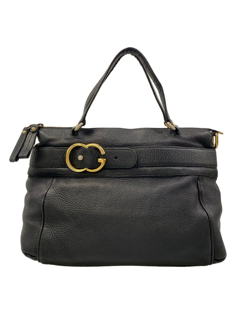 Gucci Handbag Black Leather
